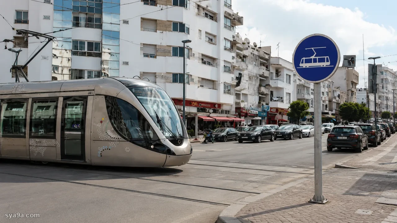 صورة السؤال S2-Q18: هاذ العلامة كتعلم على مفترق سكة الطرامواي :
ننقص من السرعة :